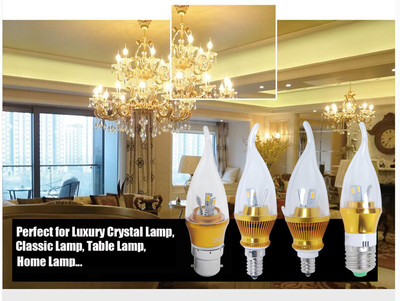 LED Candle light 6W E14 e27 b22 gu10